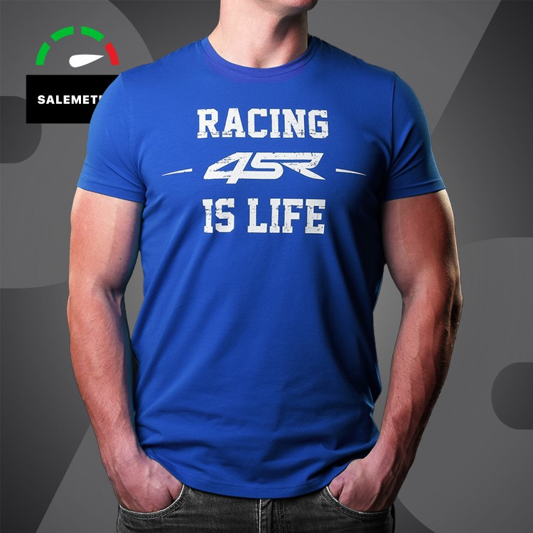 4SR T-shirt Life Blue