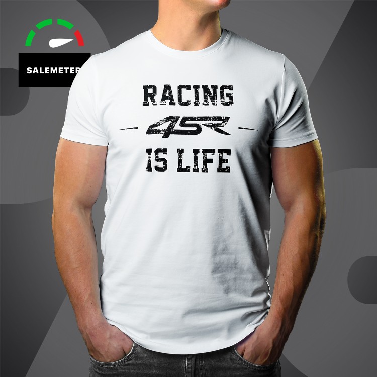 4SR T-Shirt Life White