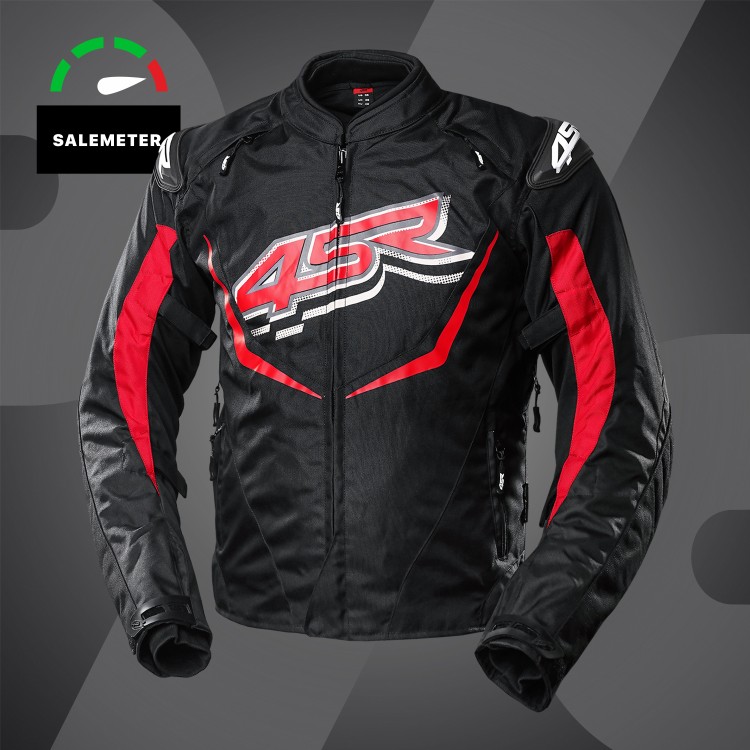 4SR textiel motorjas RTX Red