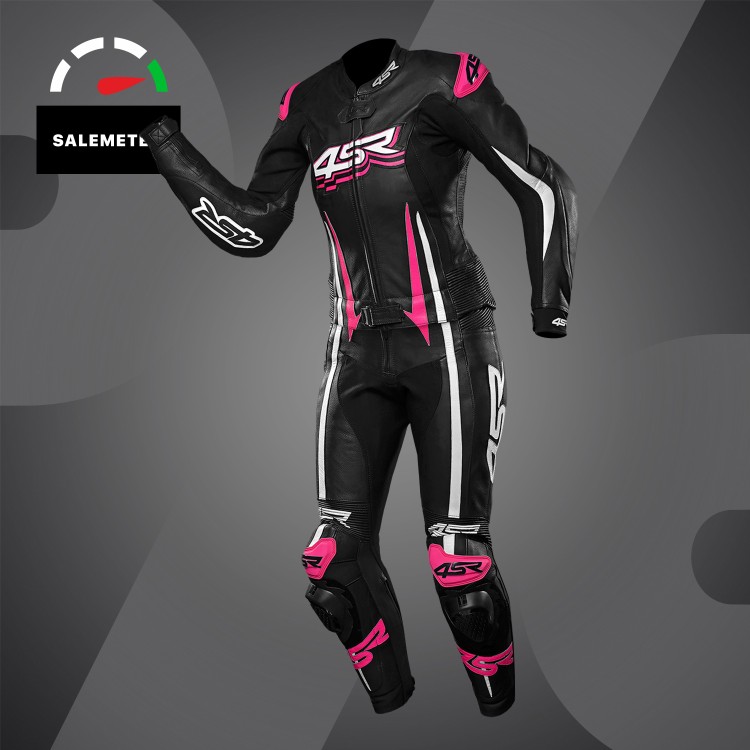 4SR RR Lady Pink Lederen Motorpak