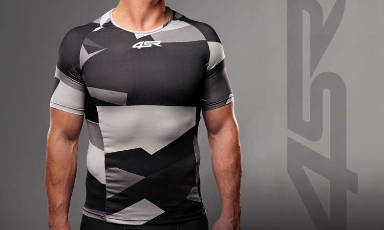 Compress t-shirt Six-Pack Camo
