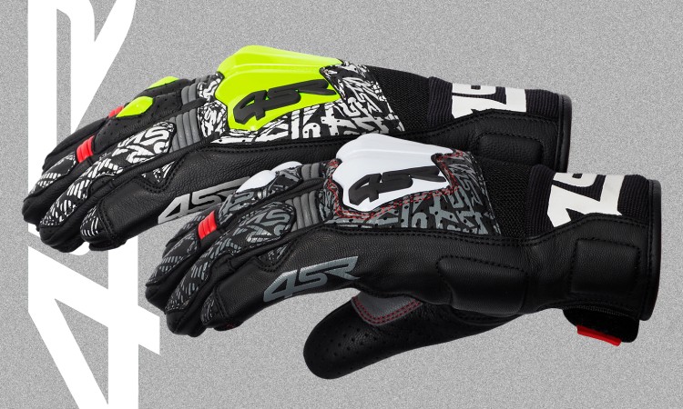 4SR Handschoenen GTS Black & Yellow