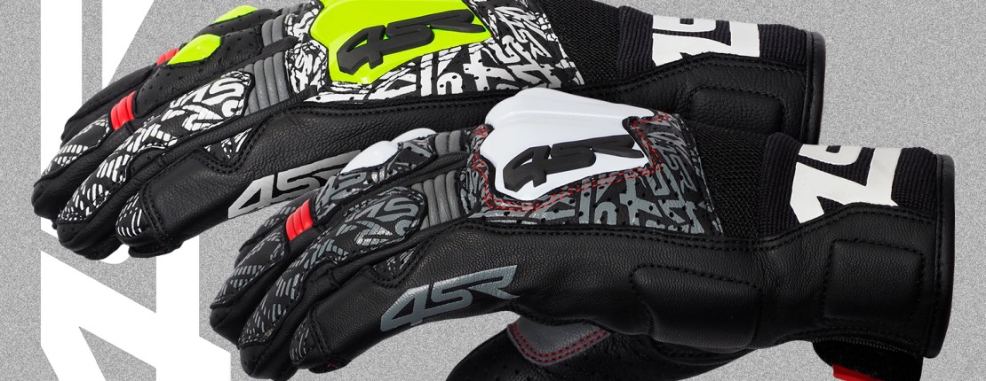4SR Handschoenen GTS Black & GTS Yellow