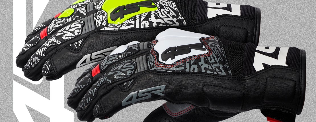 4SR Handschoenen GTS Black & Yellow